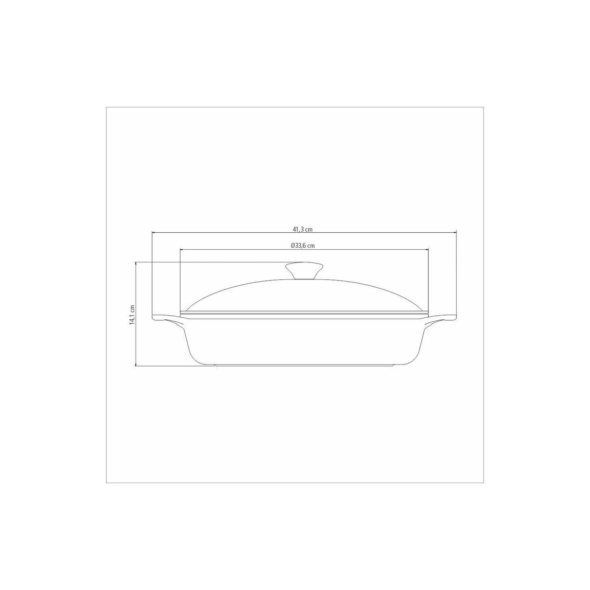 LYON 32CM PRAEPANN 4,3 L | KULDNE