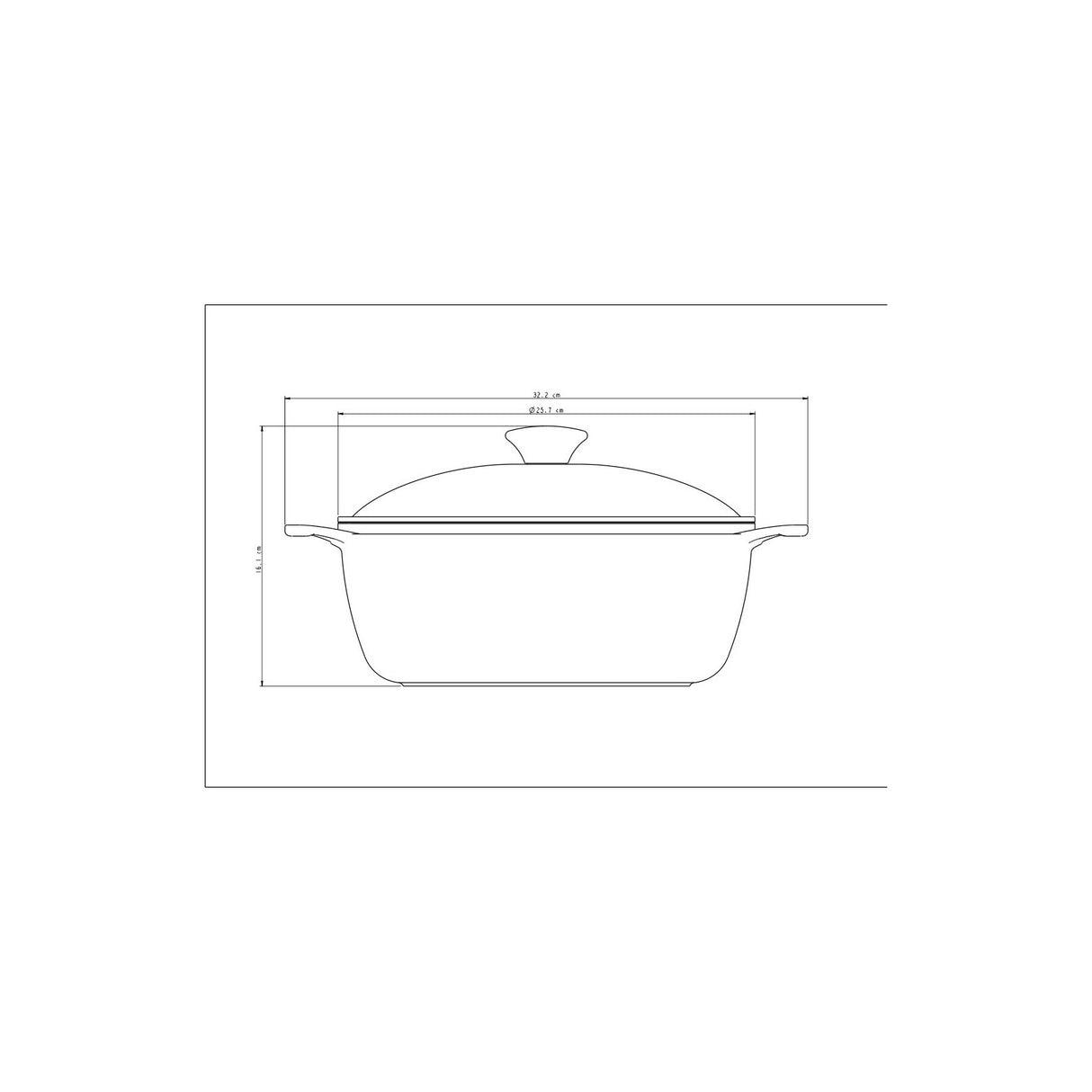 LYON 24cm, 3.7L CASSEROLE, GOLDEN