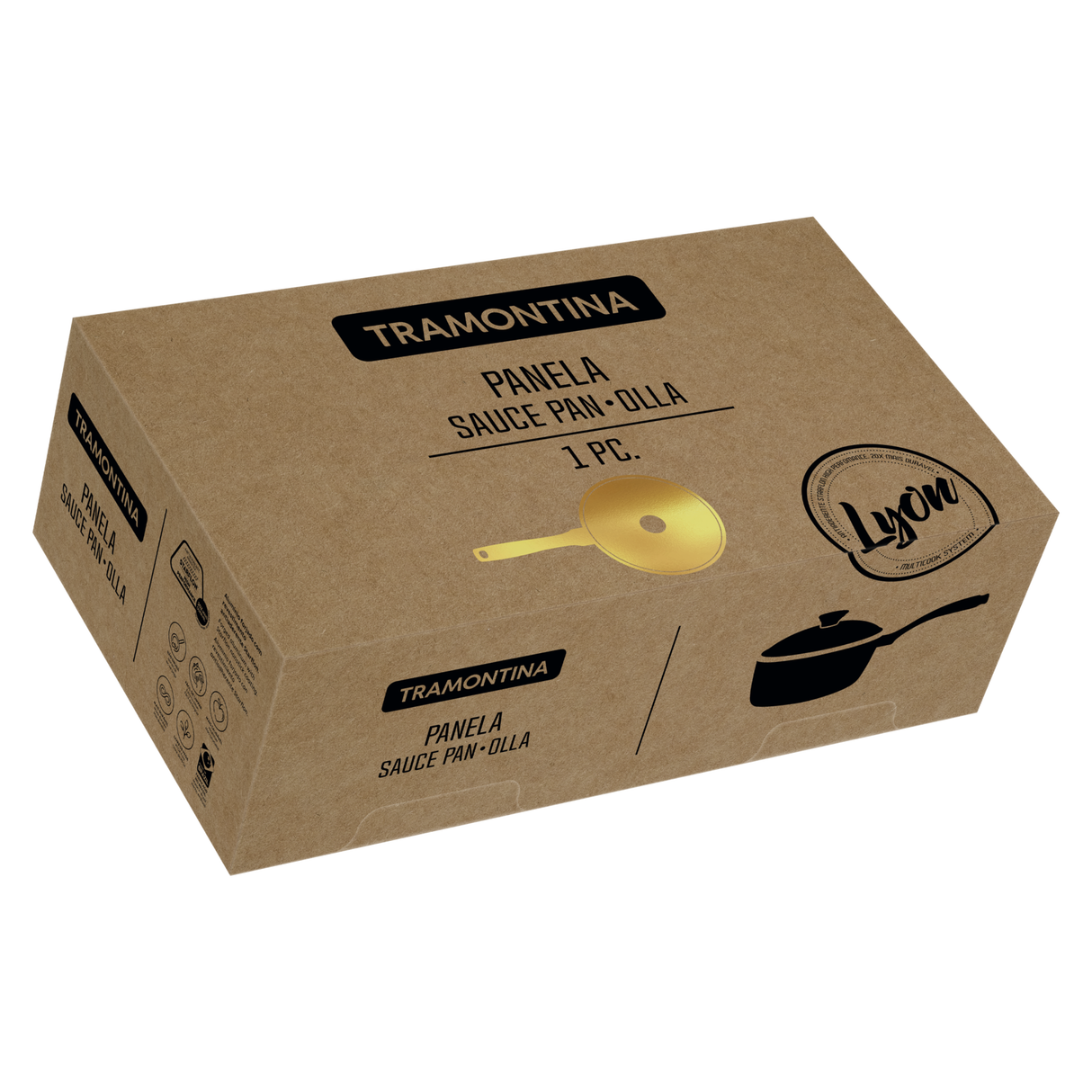 20 cm 2,8 l kastmepott Lyon Golden