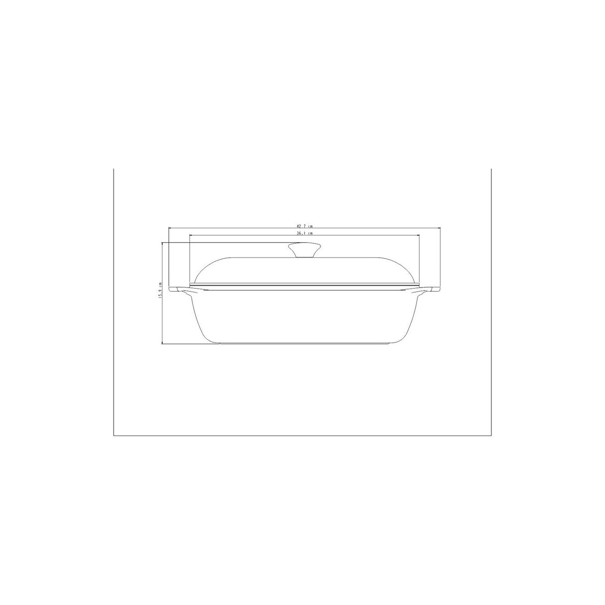 LYON 28CM RUUDUKUJULINE HAUDEPOTT 5,5 L | KULDNE