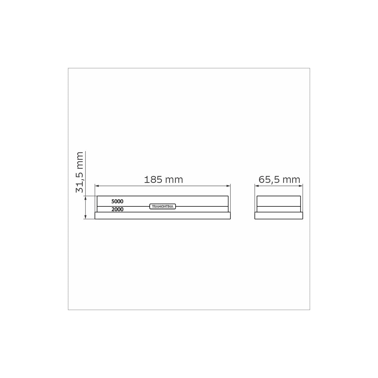 PROFIO double-sided sharpening stone