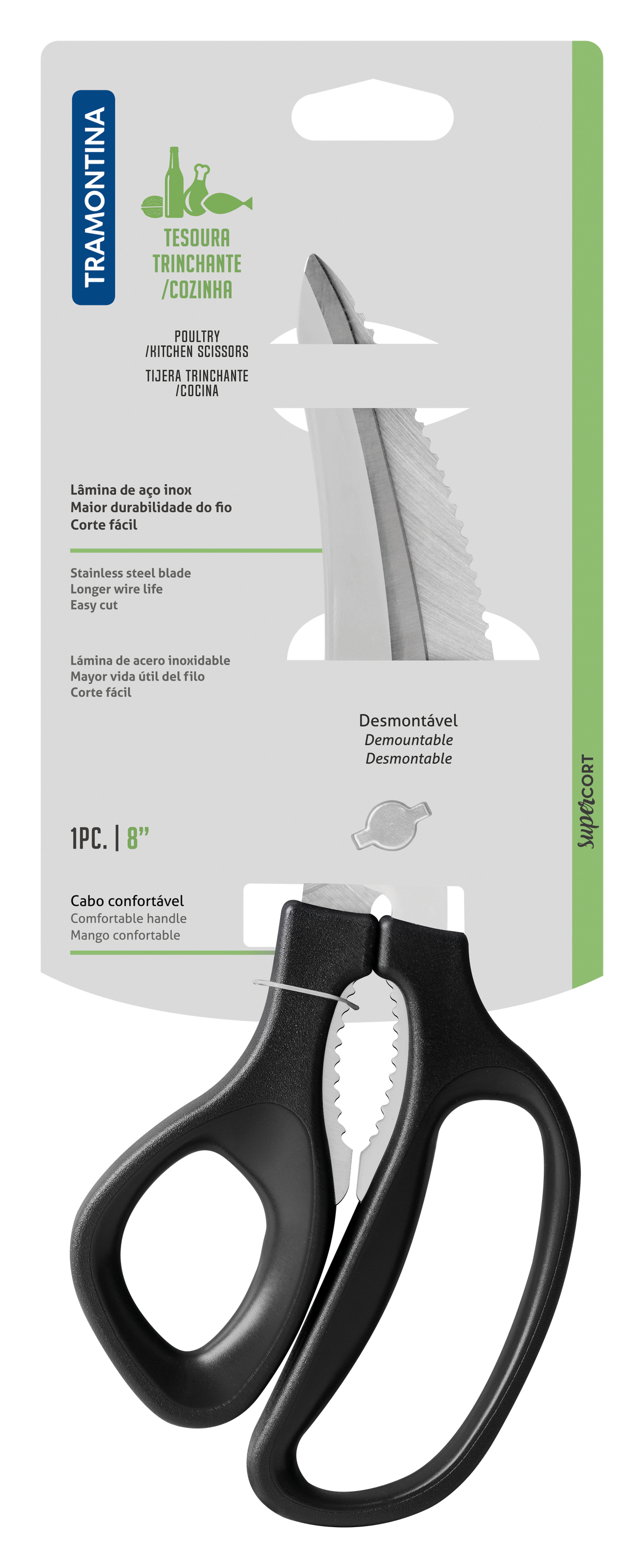 SUPERCOT 8'' kitchen scissors