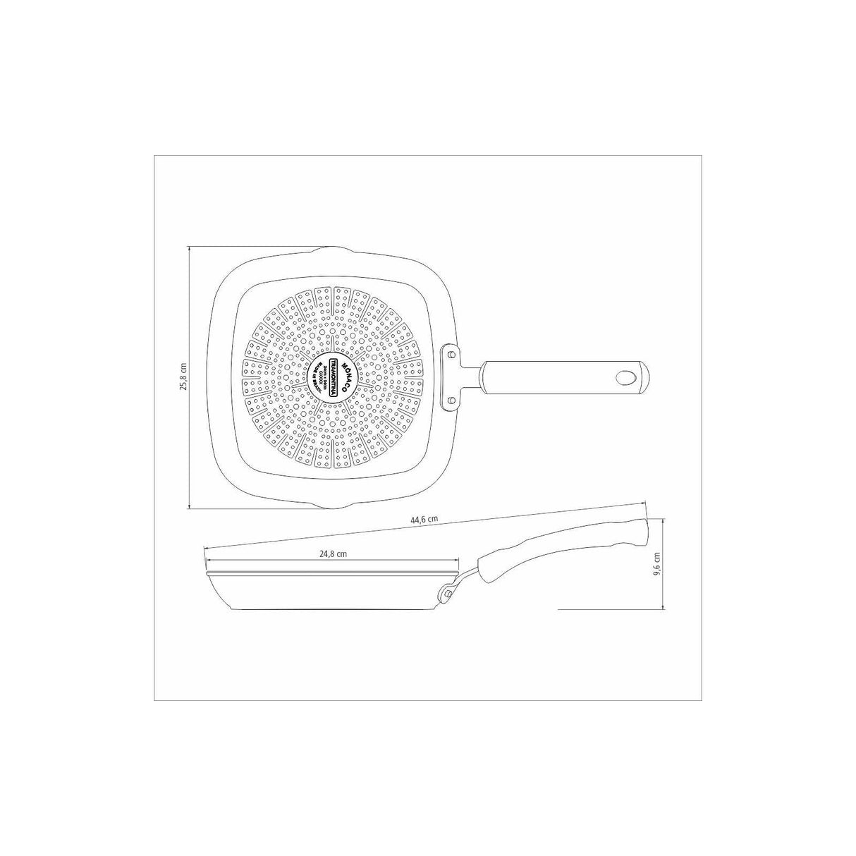 MONACO 24 cm skillet