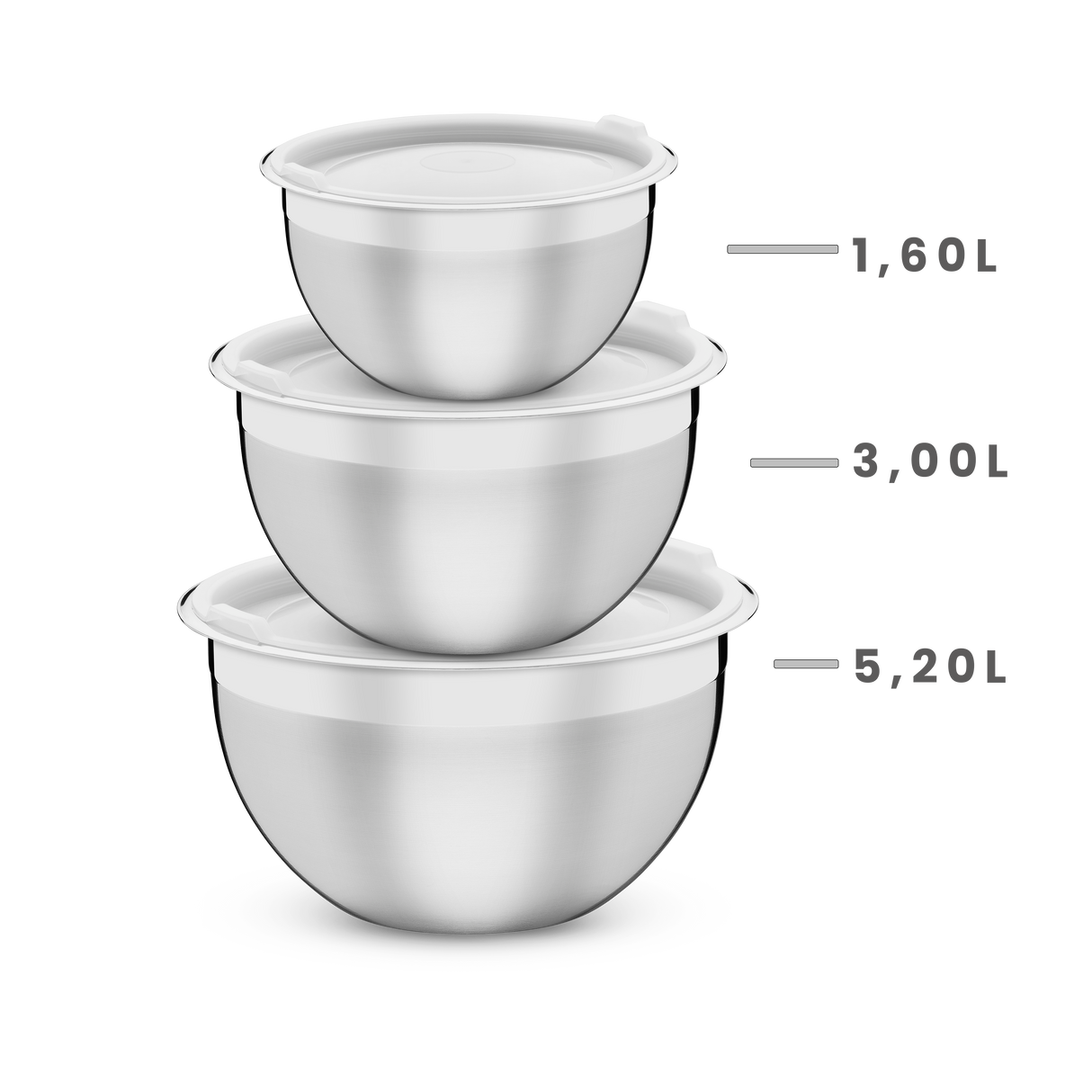 CUCINA toidukarbid, 3 tk komplekt