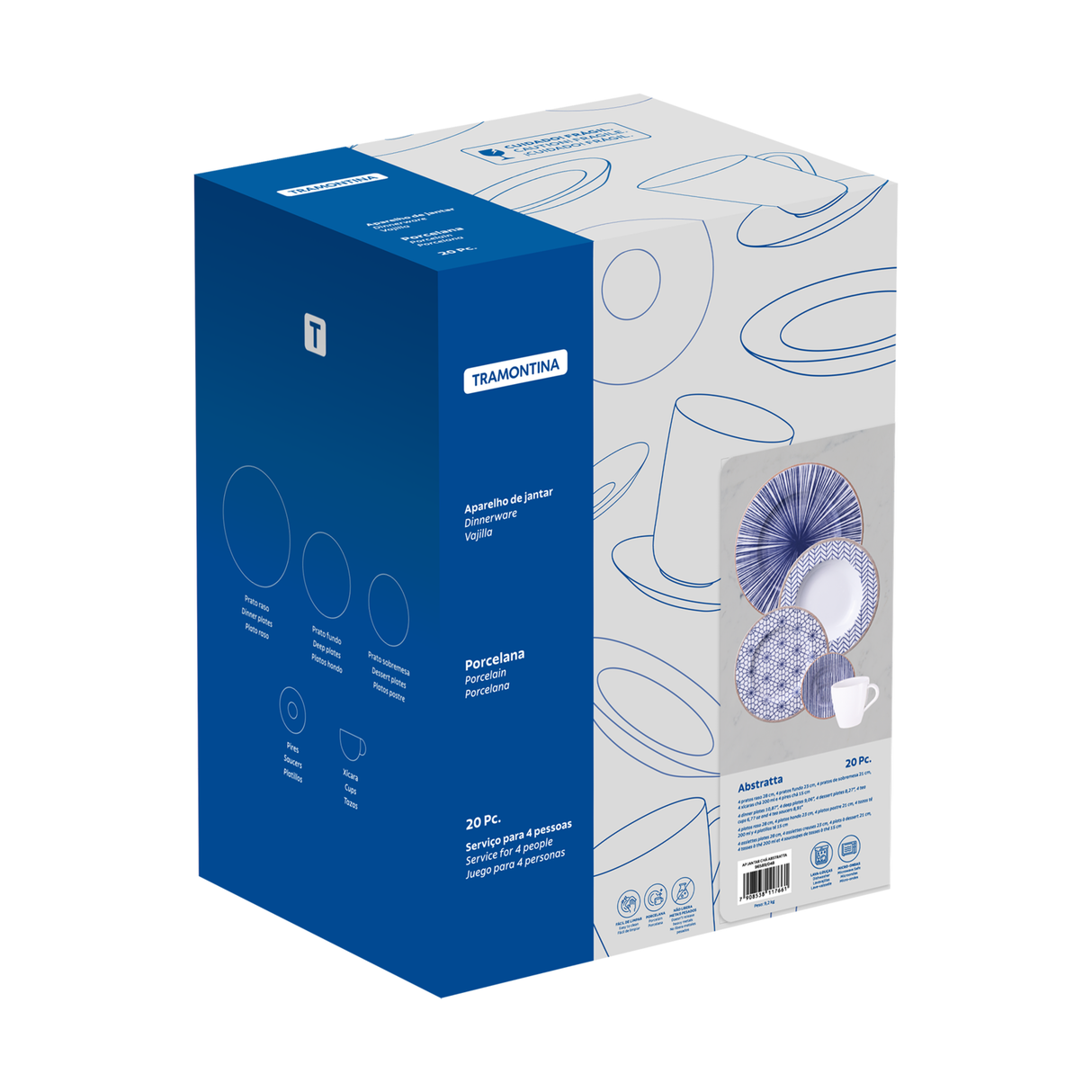 ABSTRATTA dinnerware porcelain set