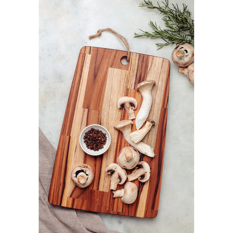 FSC CUTTING BOARD 40X27 CM TEAK WOOD