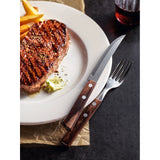 POLYWOOD FLATWARE SET BROWN, 12PCS.
