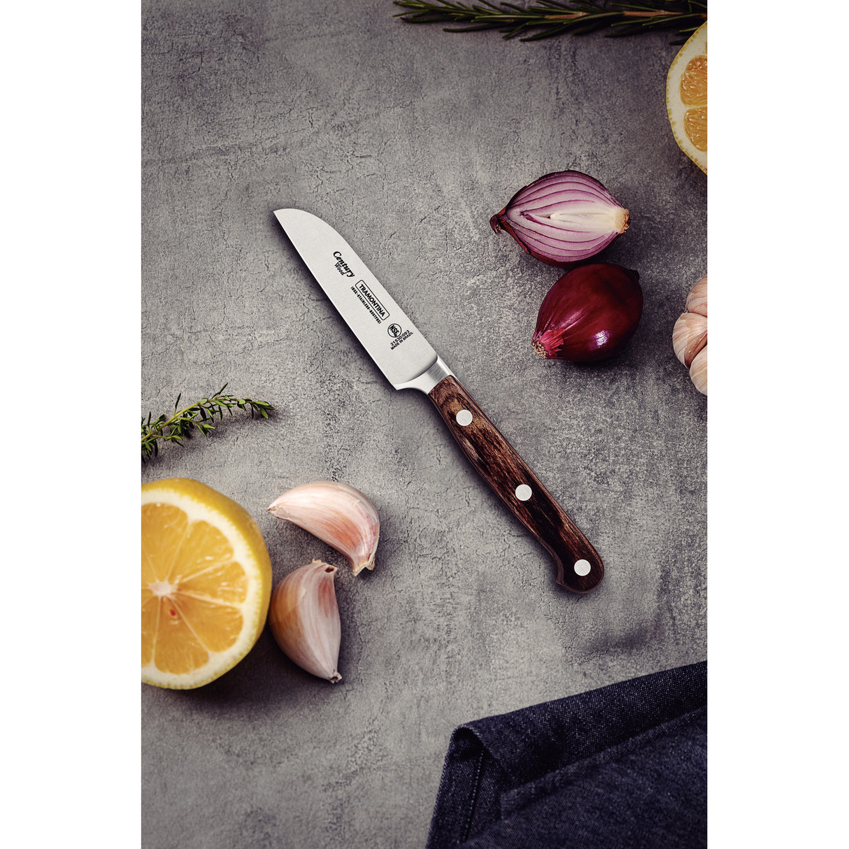 3'' VEGETABLE AND FRUIT KNIFE CENTURY WOOD