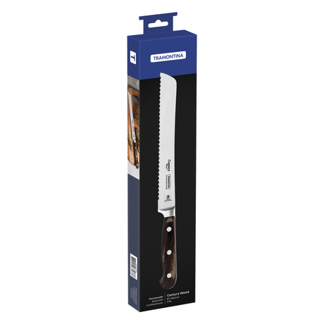 8'' BREAD KNIFE CENTURY WOOD