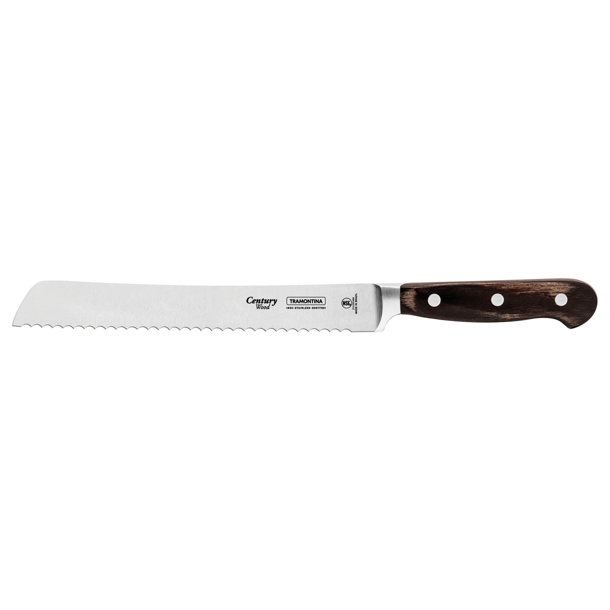 8'' BREAD KNIFE CENTURY WOOD