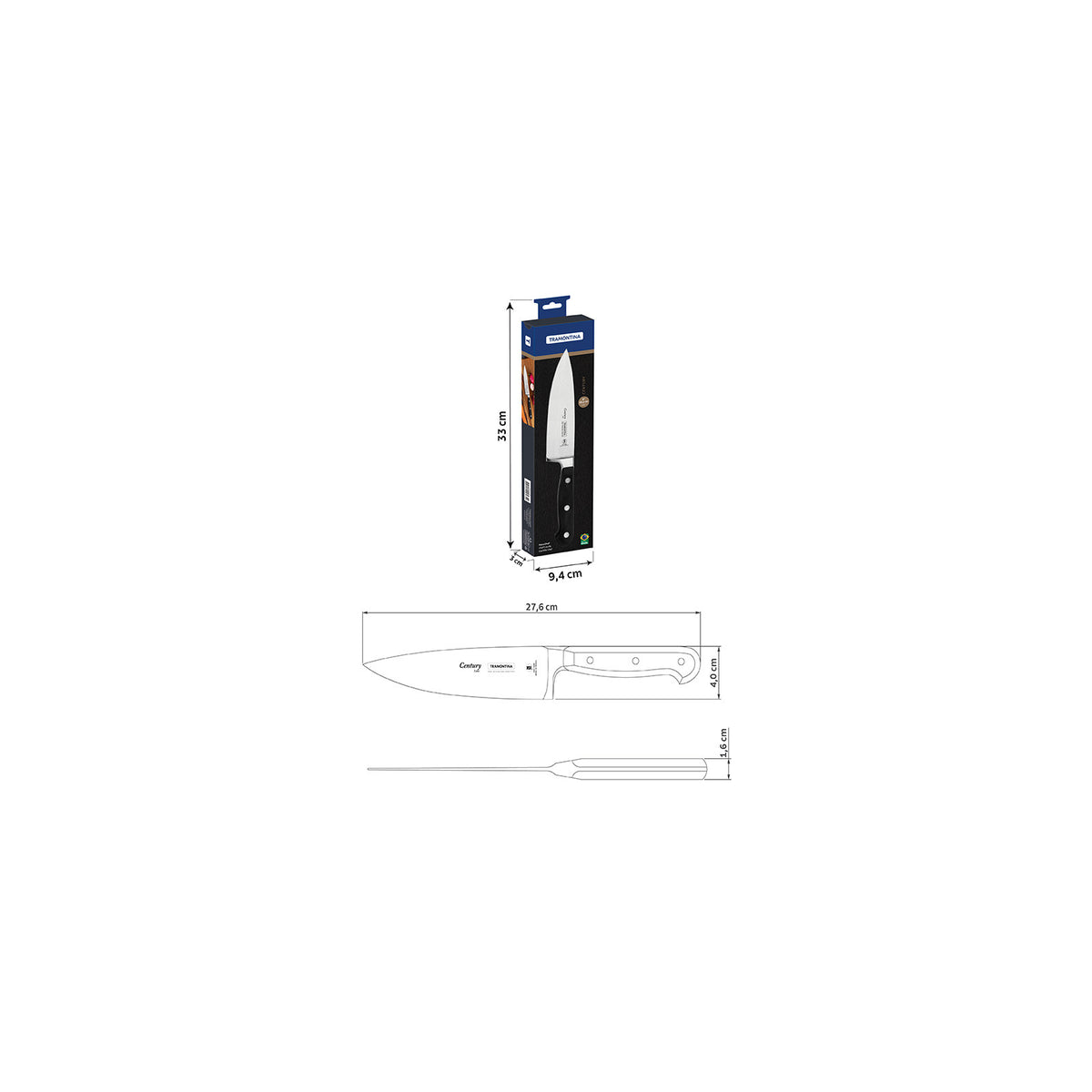 CENTURY 6'' chef's knife