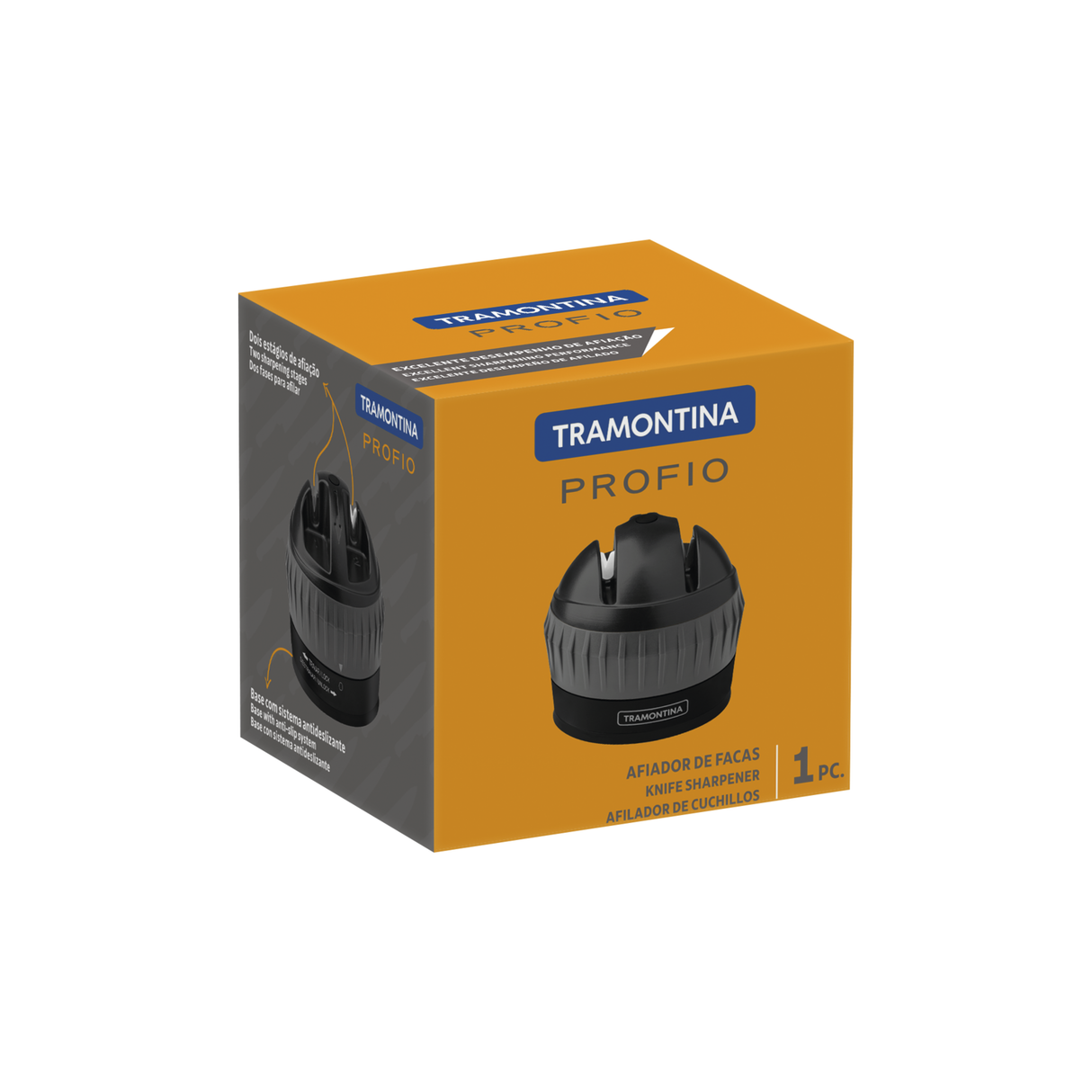 Tramontina Profio Black Knife Sharpener