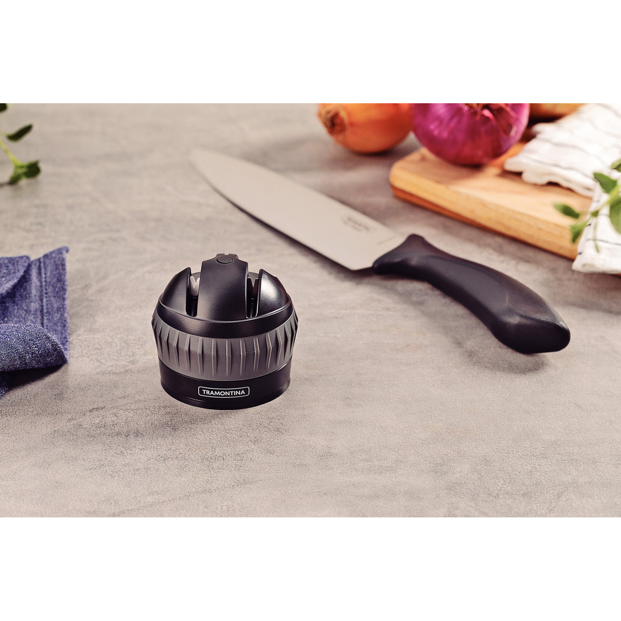 Tramontina Profio Black Knife Sharpener