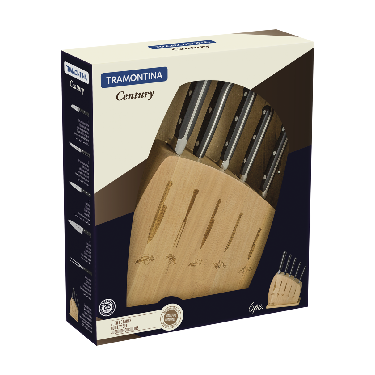 Tramontina Century 6-Piece Knife Set
