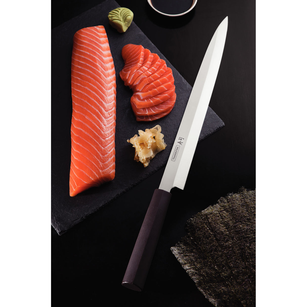 SUSHI YANAGIBA NUGA 13'', pruun käepide