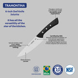 SOLUTTA 6'' chef's knife