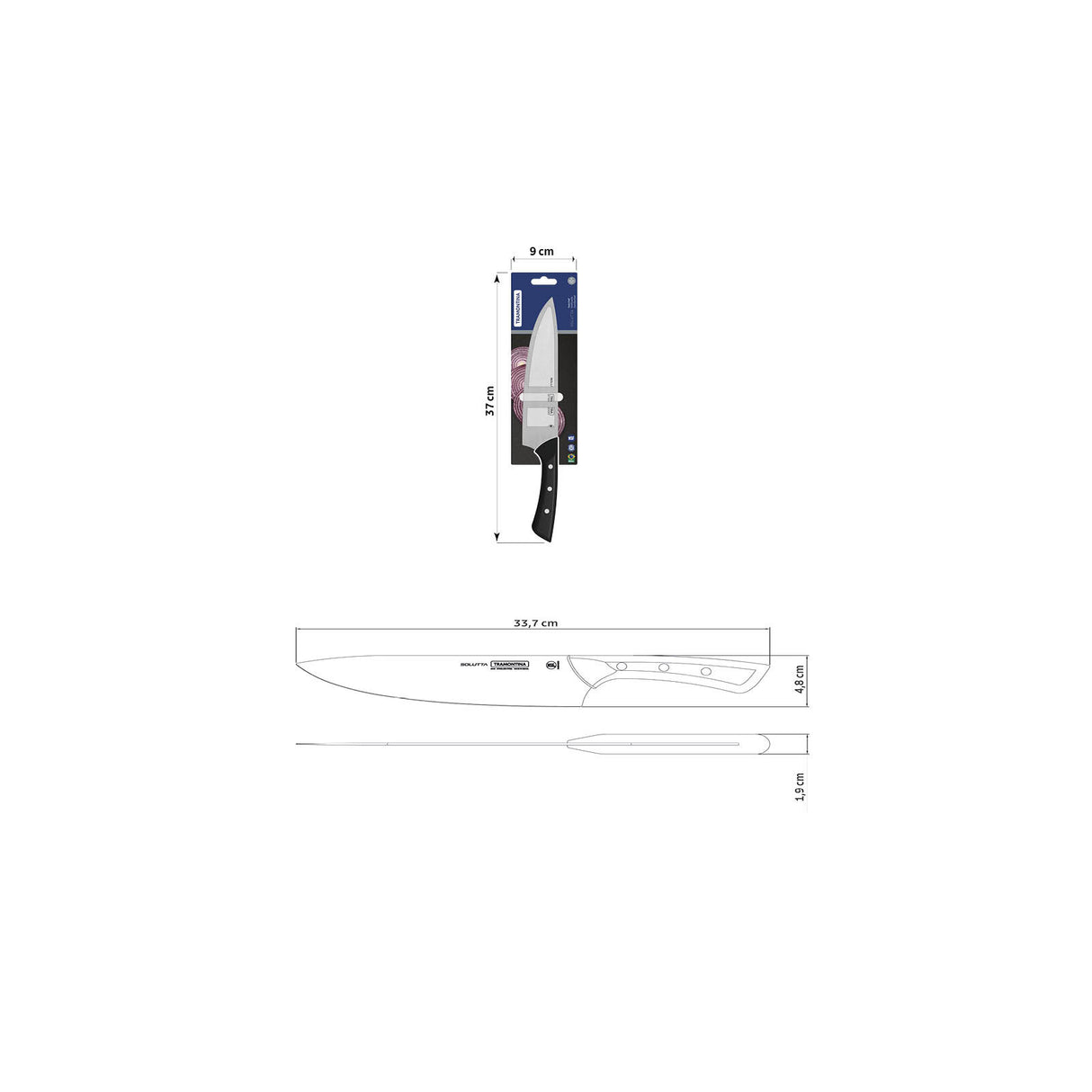 SOLUTTA 8'' chef's knife