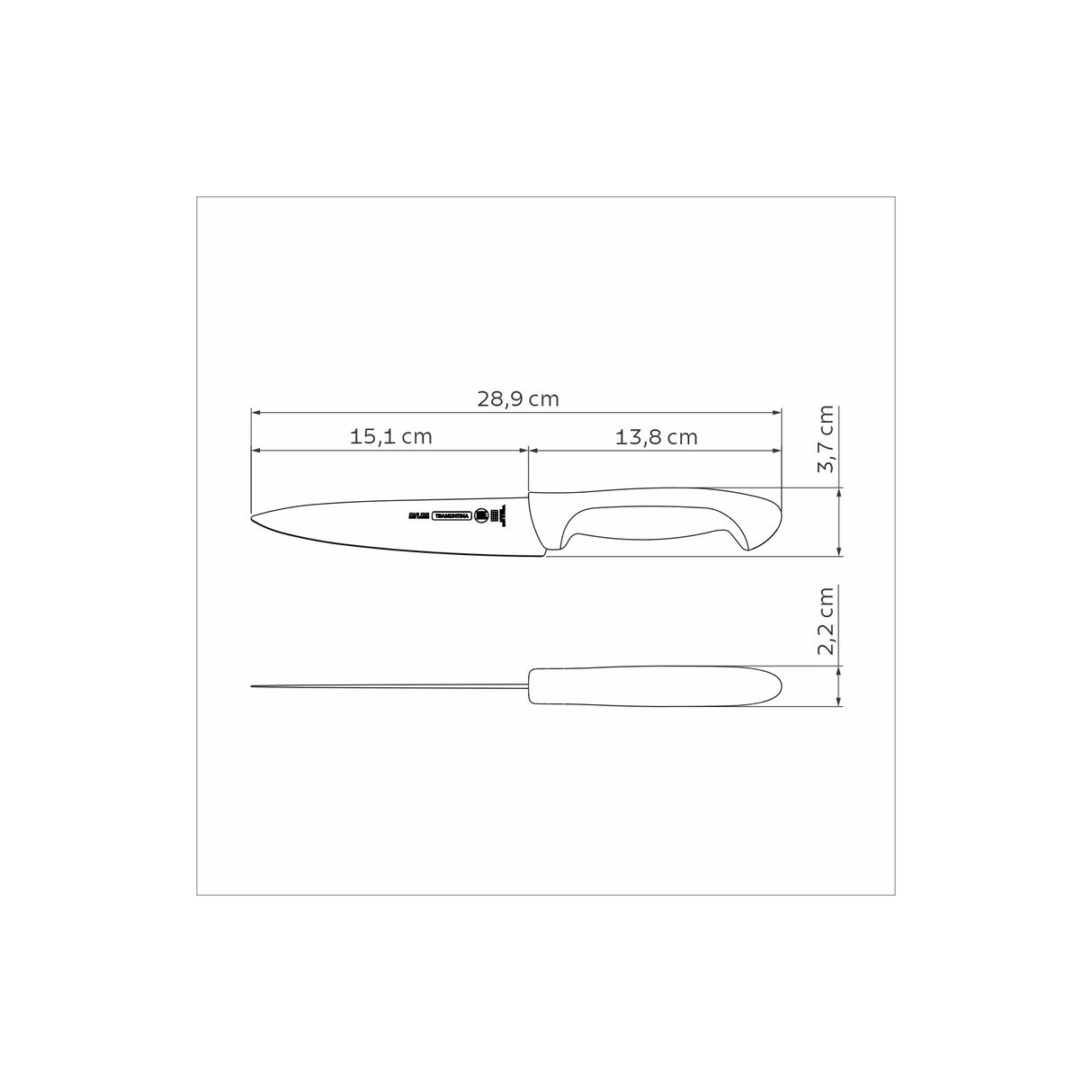 6 MEAT KNIFE PROFESSIONAL MASTER | GREY