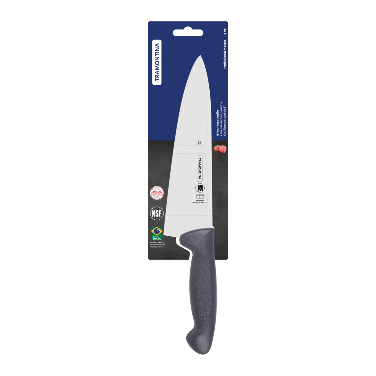 8 MEAT KNIFE PROFESSIONAL MASTER | GREY