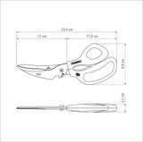 SUPERCOT 8'' kitchen scissors
