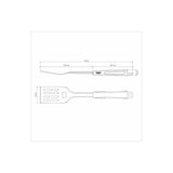 SPATULA CHURRASCO, BLACK