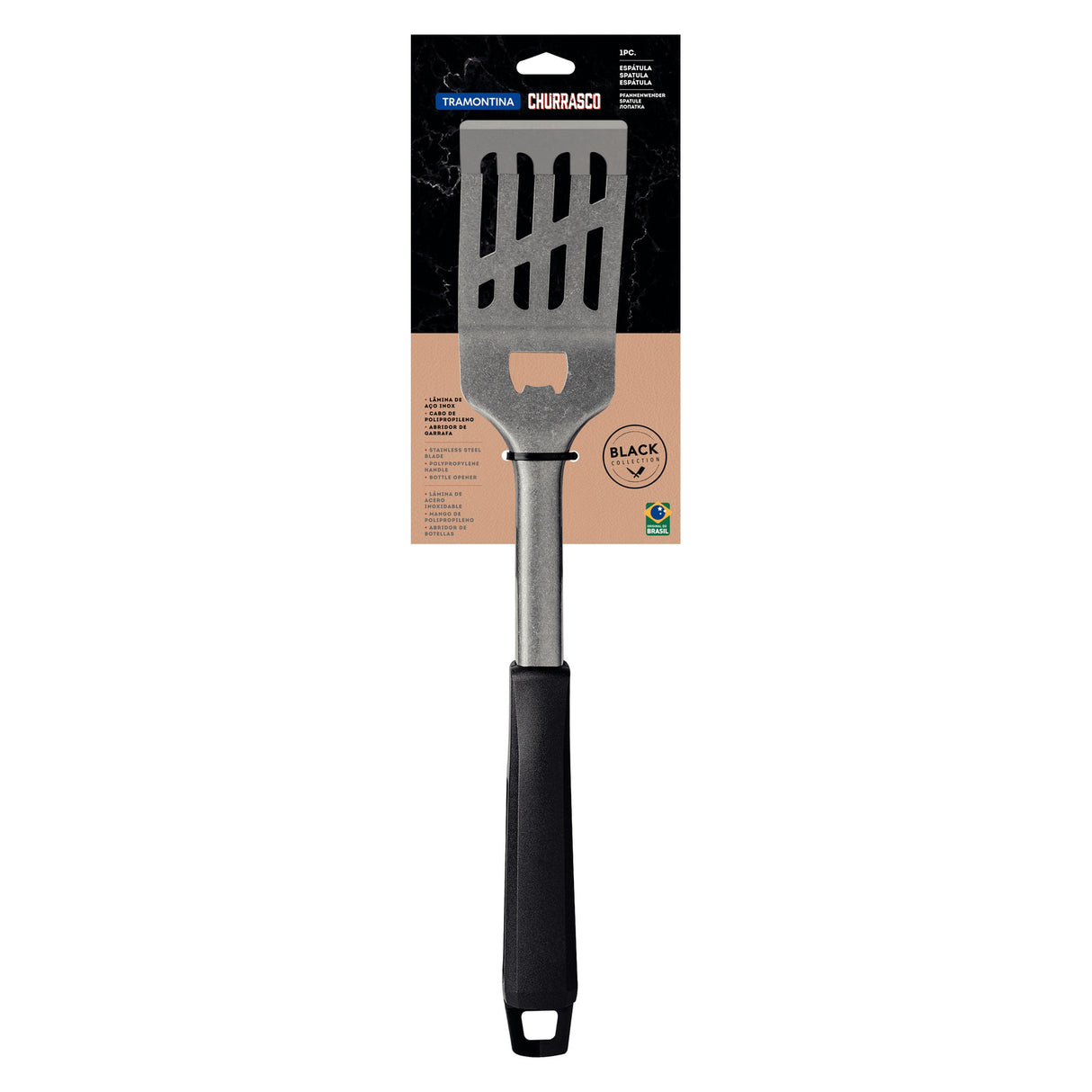 SPATULA CHURRASCO, BLACK