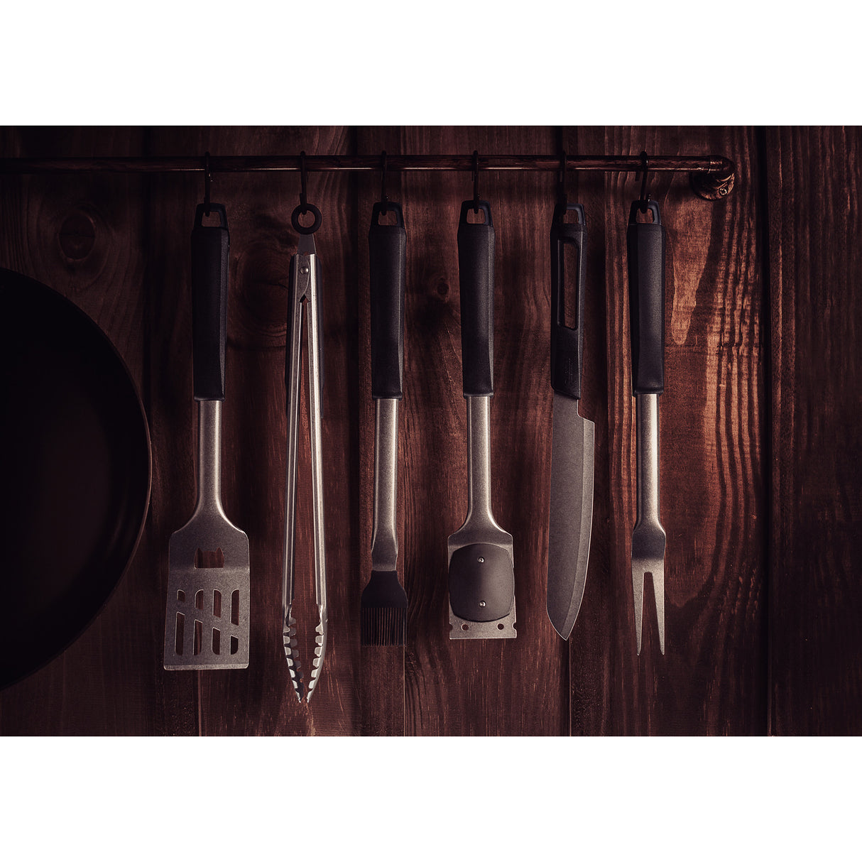 BRUSH CHURRASCO, BLACK