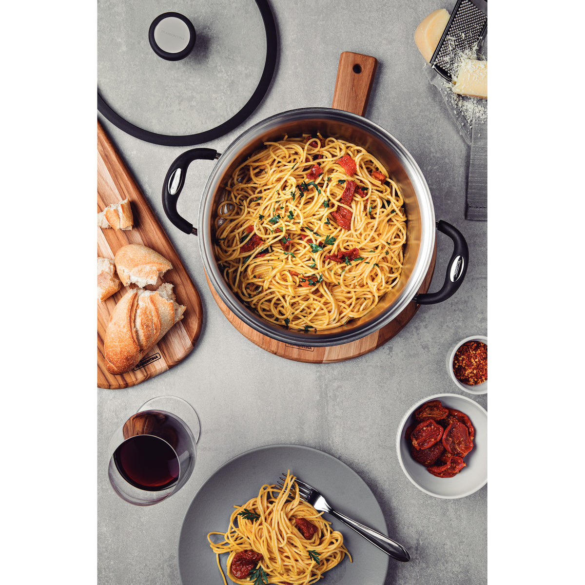 SOLAR SILICONE 16cm deep casserole, 1.8l