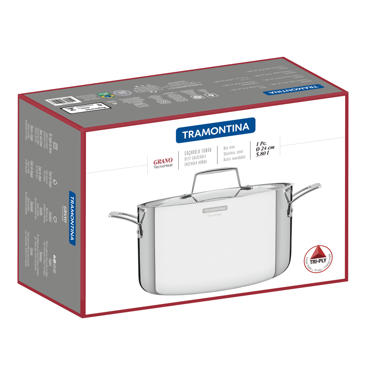 24CM DEEP CASSEROLE GRANO