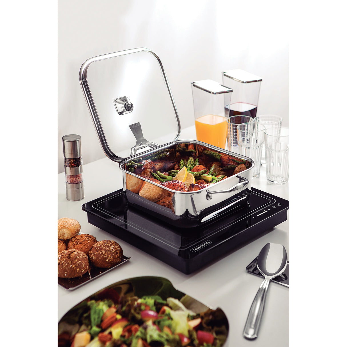 SQUARE POT GRANO
