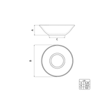 SIENNA dinnerware porcelain set
