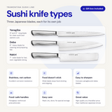 SUSHI DIAMOND 13' YANAGIBA knife